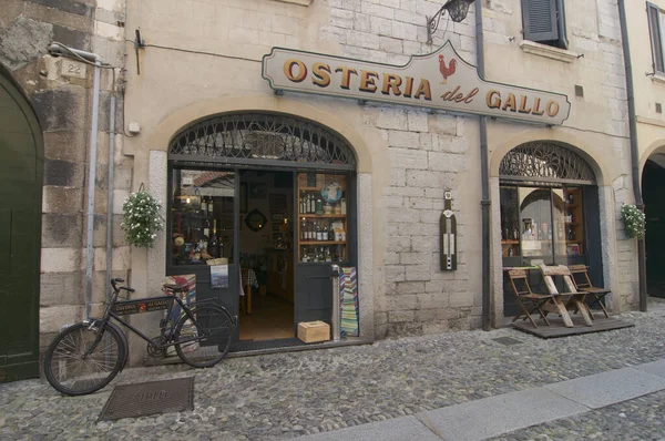 Utsikt över en typisk italiensk Bistro — Stockfoto