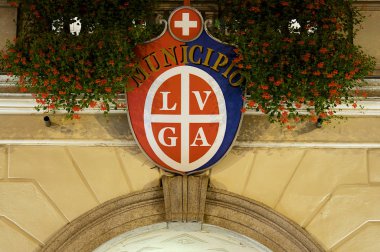 Lugano şehri arması.