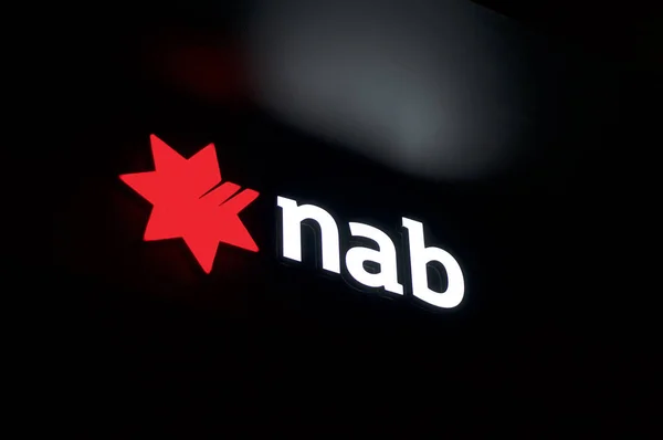 イルミネートナブ(オーストラリア国立銀行)のロゴ — ストック写真