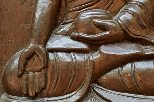 Buddhist Mudras - hand position of a Buddha — 스톡 사진