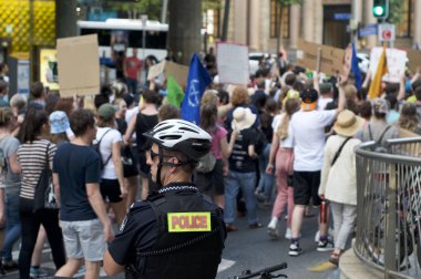 Avustralya 'da Scott Morrison karşıtı protesto