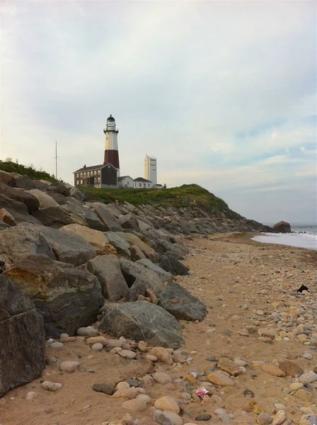 View on Montauk Lighthouse on Long Island — Stock Photo, Image