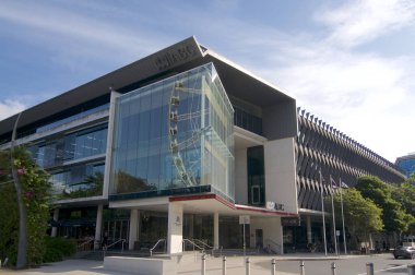 Brisbane, Queensland, Australia - 15th January 2020 : View of ABC (Australian Broadcasting Corporation) studios in Brisbane. ABC is Australia's national public broadcaster