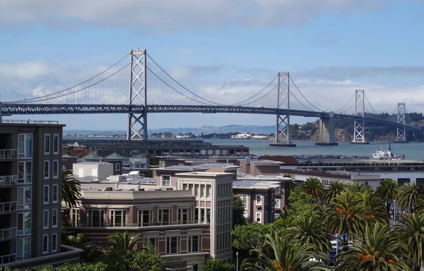 Veduta Del San Francisco Oakland Bay Bridge Noto Anche Come — Foto Stock