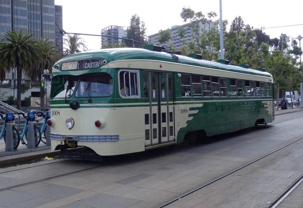 San Francisco Californie États Unis Mai 2015 Tramway Historique Ville — Photo