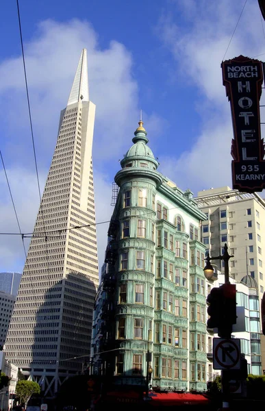 San Francisco California Usa Maggio 2015 Vista Sul Famoso Edificio — Foto Stock