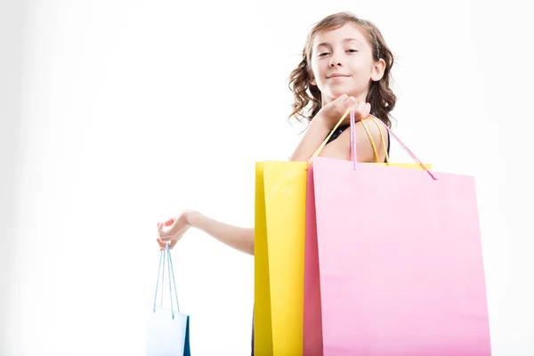 Money is nothing when it comes to shopping satisfaction — Stock Photo, Image