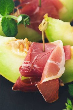 gurme mutfağı: jambon ile kavun