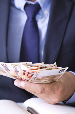 iş adamı kapma para eller