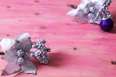 Noel pembe gümüş şubesi ile