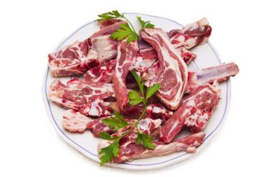 Kuzu pirzolası tabak