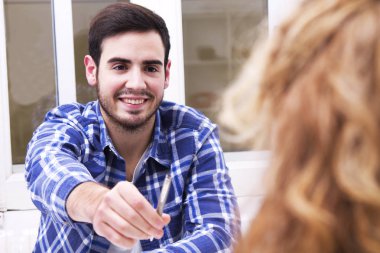 Office belgeleri için müşteri veya çalışan iş