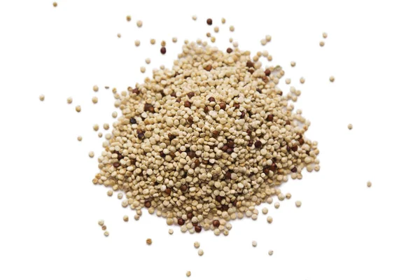 Quinoa elkülönített fehér — Stock Fotó