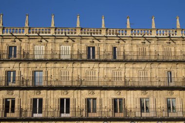 Plaza mayor Salamanca, İspanya