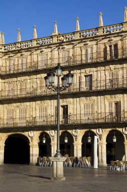 Plaza mayor Salamanca, İspanya