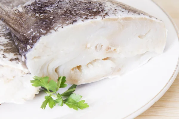 Fish Fresh Cod Dish — Stock Photo, Image