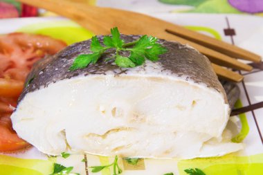 domates ile Cod çanak