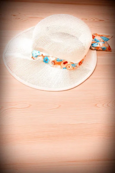 夏季木帽 — 图库照片