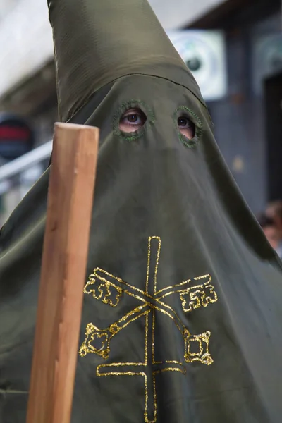 Semana Santa Holy Week Celebrations Malaga Andalucia Spain Europe — Stock Photo, Image