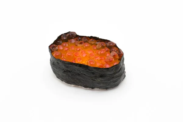 Somon Yumurta, beyaz izole suşi