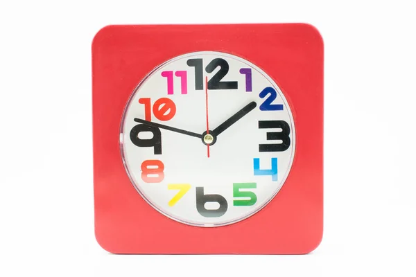 Alarm Clock White Background — Stock Photo, Image