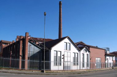 Chieri, Piedmont, İtalya - 11 / 24 / 2010 - Eski Tekstil Müzesi - Imbiancheria del Vajro