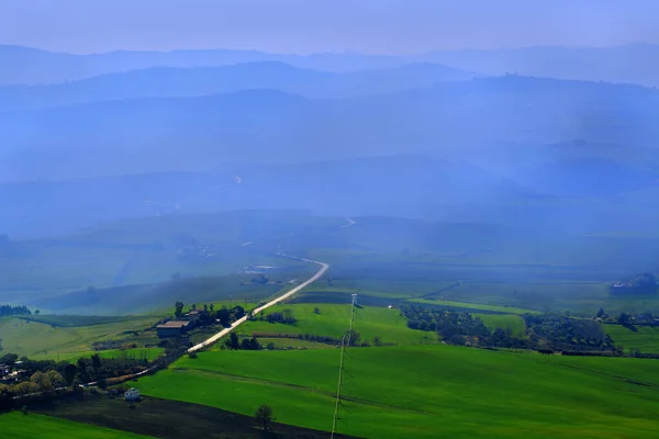 Панорамні Пейзажі Окрузі Моліз Півдні Італії — стокове фото