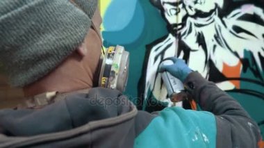 adam çizim grafiti