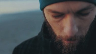 hipster adam açık 