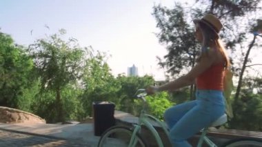 kadın binicilik vintage Bisiklet
