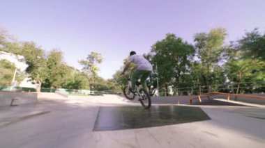 Skate Park genç adam 