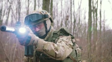 Erkek'korumak üniforma sonbahar orman oyun strikeball, silahla