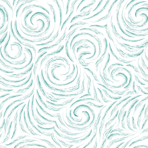 Modèle Vectoriel Sans Couture Lignes Lisses Sous Forme Cercles Spirales — Image vectorielle