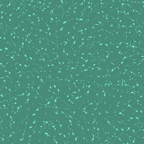 Aqua Menthe Vectoriel Sans Couture Motif Couleur Sur Fond Turquoise — Image vectorielle