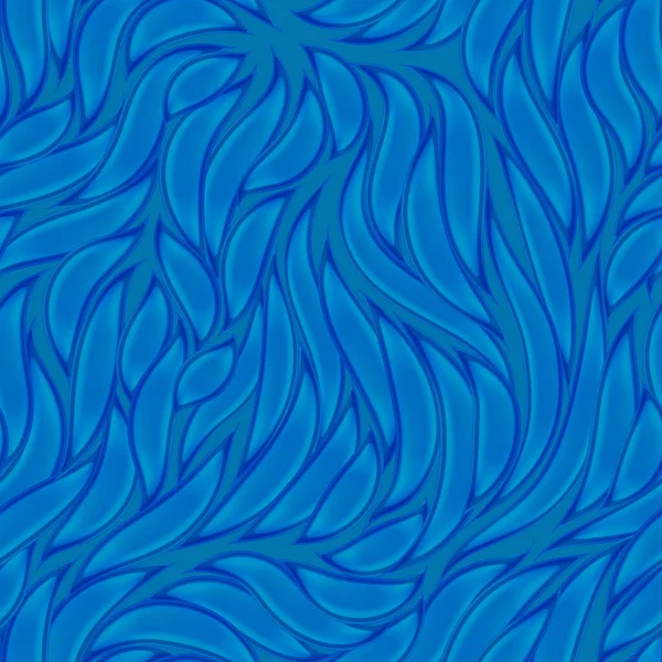 Бесшовная Векторная Текстура Голубых Заостренных Точек Стекла Гладкой Формы Стилизованный — стоковый вектор