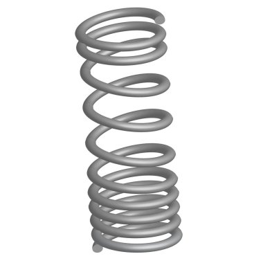 3d etkisi ile beyaz zemin üzerine Simli bahar