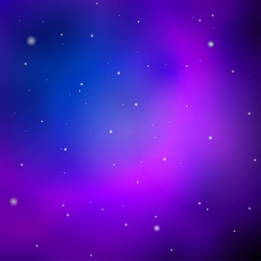 Parlak yıldız ile soyut boşluk doku
