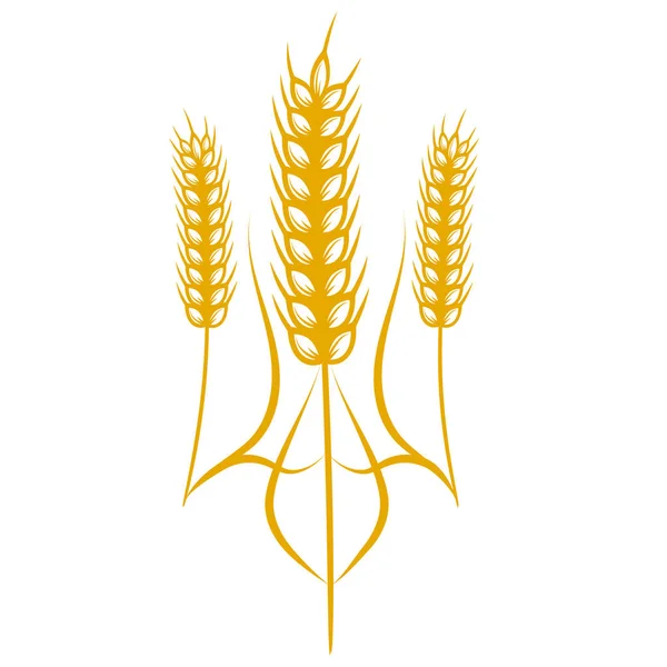 Simbol negara Ukraina dirancang - Stok Vektor