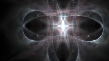 Fantezi kaotik renkli fraktal desen. Soyut Fraktal şekiller. 3D render resimde arka plan veya duvar kağıdı