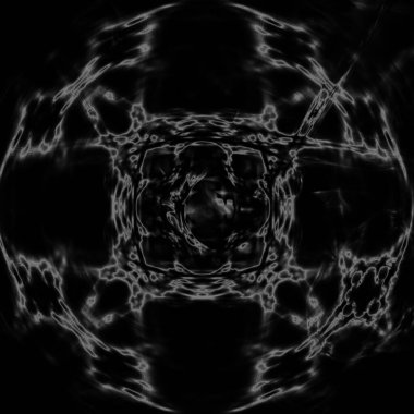 Fantezi kaotik renkli fraktal desen. Soyut Fraktal şekiller. 3D render resimde arka plan veya duvar kağıdı