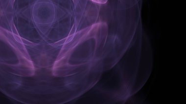 Fantezi kaotik renkli fraktal desen. Soyut Fraktal şekiller. 3D render resimde arka plan veya duvar kağıdı