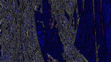 Fantezi kaotik renkli fraktal desen. Soyut Fraktal şekiller. 3D render resimde arka plan veya duvar kağıdı