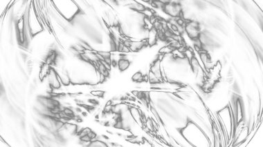 Fantezi kaotik renkli fraktal desen. Soyut Fraktal şekiller. 3D render resimde arka plan veya duvar kağıdı