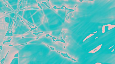 Fantezi kaotik renkli fraktal desen. Soyut Fraktal şekiller. 3D render resimde arka plan veya duvar kağıdı