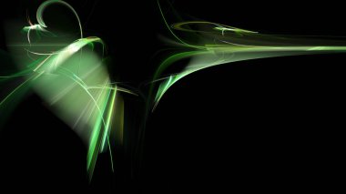 Fantezi kaotik renkli fraktal desen. Soyut Fraktal şekiller. 3D render resimde arka plan veya duvar kağıdı