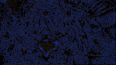 Fantezi kaotik renkli fraktal desen. Soyut Fraktal şekiller. 3D render resimde arka plan veya duvar kağıdı