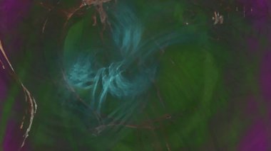 Fantezi kaotik renkli fraktal desen. Soyut Fraktal şekiller. 3D render resimde arka plan veya duvar kağıdı