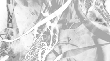 Fantezi kaotik renkli fraktal desen. Soyut Fraktal şekiller. 3D render resimde arka plan veya duvar kağıdı