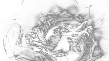 Fantezi kaotik renkli fraktal desen. Soyut Fraktal şekiller. 3D render resimde arka plan veya duvar kağıdı