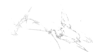 Fantezi kaotik renkli fraktal desen. Soyut Fraktal şekiller. 3D render resimde arka plan veya duvar kağıdı